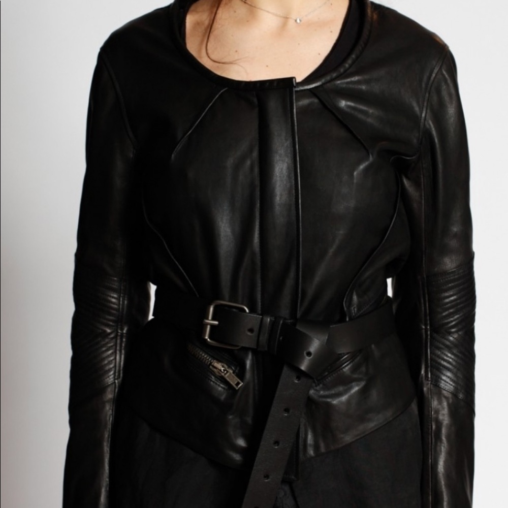 NWT Haider Ackermann Leather Jacket